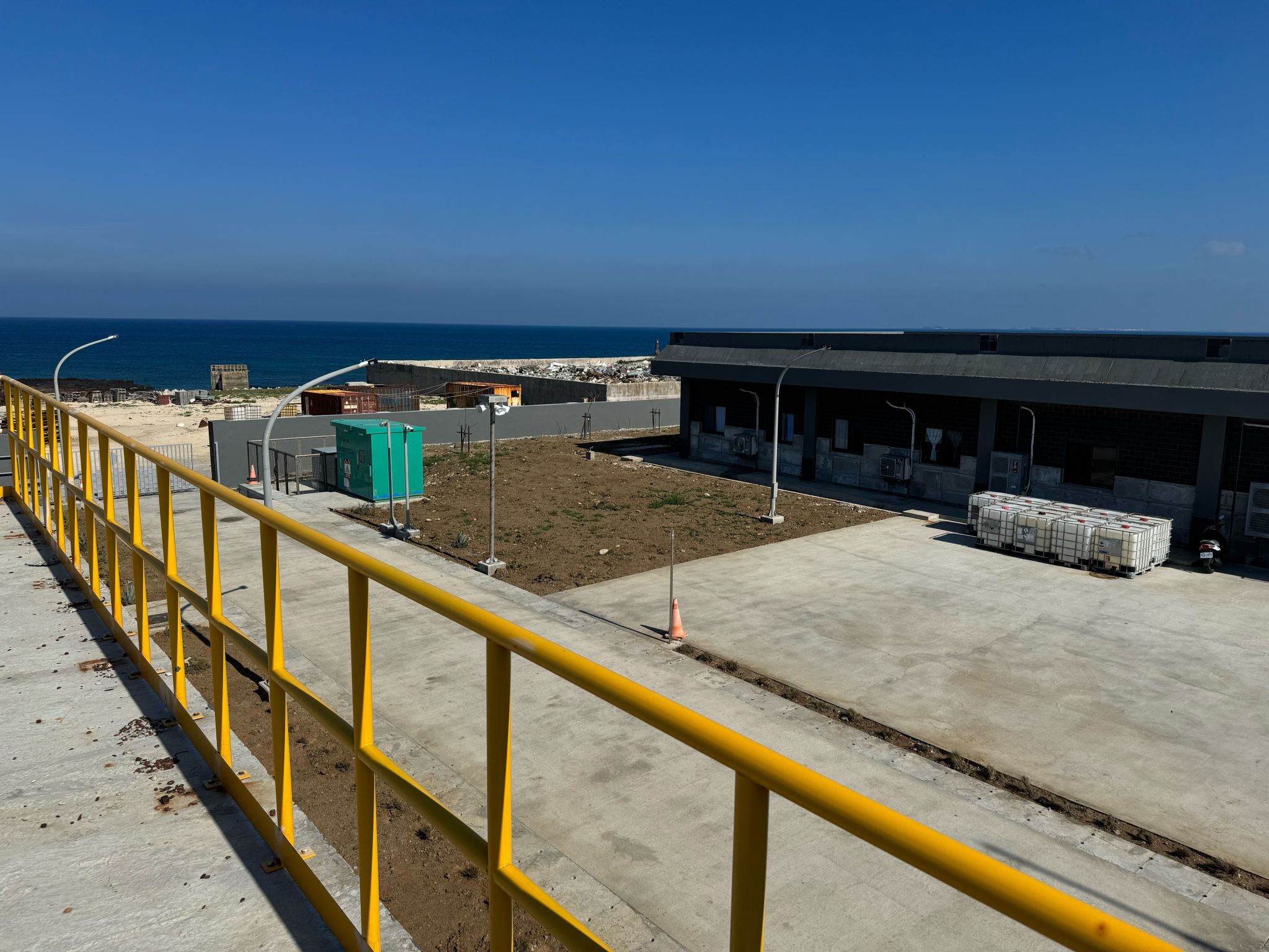 吉貝海水淡化廠入口